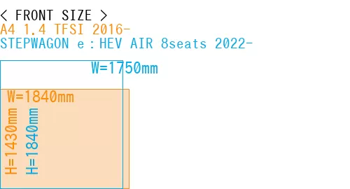 #A4 1.4 TFSI 2016- + STEPWAGON e：HEV AIR 8seats 2022-